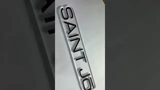 3d office custom desktop sign #3dsign #artsigns #signfabrication #businessbranding