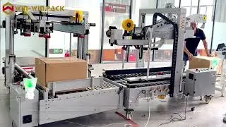 WIN-WIN PACK H-Type Carton Sealer with Flap Folding and Corner Sealing | Case Sealer #cartonsealer