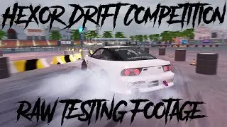 Hexor Drift Competition HDC Layout 1 raw testing | Assetto Corsa Mods