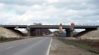 Строительство подходов к мосту через Керченский пролив