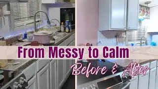 When the Kitchen Feels Overwhelming, Start Here | Clean With Me ✨New Purecozy Rugs