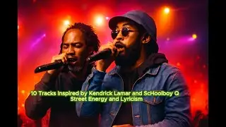 10 Tracks Inspired by Kendrick Lamar and ScHoolboy Q | Street Energy and Lyricism