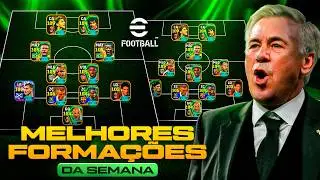 SENSACIONAL! 🔥 TOP 10 MELHORES FORMA&Ccedil;&Otilde;ES da SEMANA no eFootball 2026 | T&aacute;ticas ATUALIZADAS