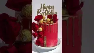 #redrosecake