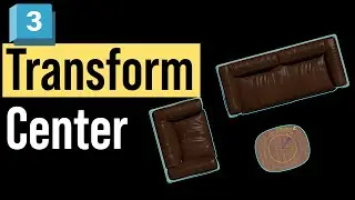 Transform Coordinate Center in 3ds Max