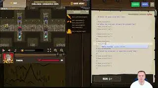 Code Combat 5  - Challenge 1 - Walk through