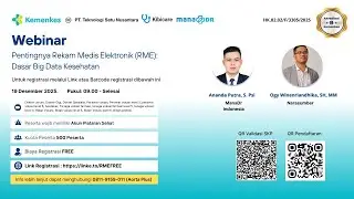 Webinar Pentingnya Rekam Medis Elektronik (RME):  Dasar Big Data Kesehatan