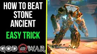 God of War - How to Beat Stone Ancient / Stone Ancient Boss Fight & Location