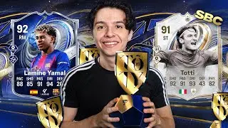 Arranque OFICIAL DE TOTY: TOTTI GOD en SBC, TOTY MH en SOBRES y la PRIMER EVO ROTA de TOTY!!!!