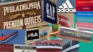 Philadelphia Premium Outlets Quick tour!!! (Shopping Spree) July 2020 (Limerick Pa)