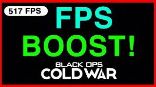 Black Ops: Cold War - Increase BOOST FPS!