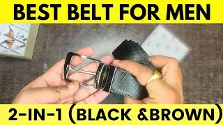 best belt for men India & best belt under 300 & best leather belt India & ZORO belt review