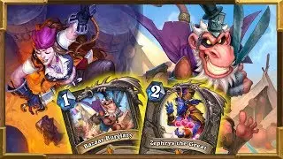 Hearthstone: Highlander Quest Rogue | Bazaar Burglary | Zephrys the Great | Saviors Of Uldum