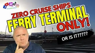 NO Cruise ships! or will there be? But a very nice FERRY TERMINAL in Playa Blanca Lanzarote