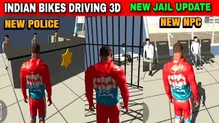 New Jail Update New Police NPC | Funny Gameplay Indian Bikes Driving 3d 🤣🤣