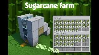Simple Minecraft 1.21+ bamboo farm tutorial