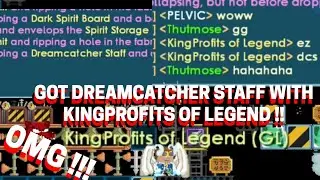 GOT DREAMCATHER STAFF WITH KINGPROFITS !! OMG !! EASY PROFIT !! - Growtopia