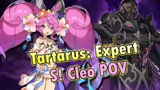 Summer Cleo POV - Tartarus: Expert | MY First Clear (8:26) | Dragalia Lost