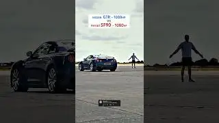 1000HP Nissan GTR vs Ferrari SF90 &mdash; Drag Race Showdown! 🏁