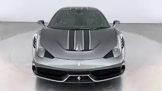 Ferrari 458 Speciale in Silver at our Hatfield showroom 
