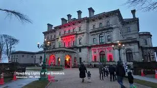 Sparkling Lights at the Breakers | The Vanderbilt Mansion, Newport Holiday Lights