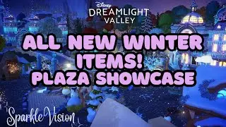 Nowy zimowy sklep premium! Prezentacja domku wr&oacute;żek, placu i sk&oacute;rek zamku | Disney Dreamlight Valley