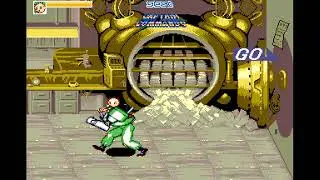 Mega Drive Demo #56 - Captain Commando [Mega Everdrive Pro] [Mega SG]