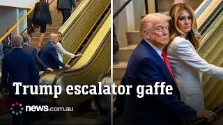UN slammed over 'petty' Trump escalator move