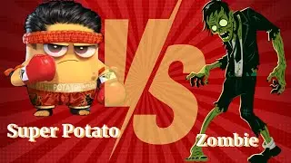 SuperPotato vs. Zombies: Epic Showdown - Who Will Win? #kidsgaming  #bestgamesforkids  #fungameplay