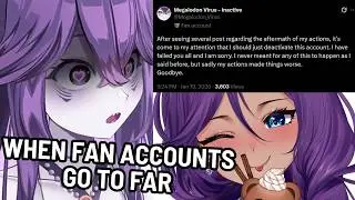 This VTuber's fan account just went too far | 