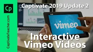 Vimeo Videos as Interactive Video in Adobe Captivate Classic Update 2