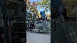 Groot garbage truck on recycle #garbagetruck