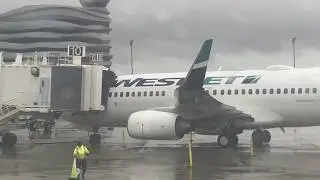 🇨🇦Landing in Edmonton International Airport, YEG, Alberta Canada, Boeing 737-400 🇨🇦