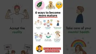 6 ways to become more mature #mature  #motivation #lifestyle