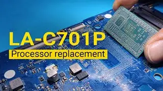 LA-C701P  - HP 15-ac022ur -  No Power  - Soc replacement