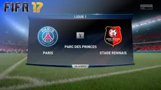 FIFA 17 - Paris Saint Germain vs. Stade Rennais FC @ Parc des Princes