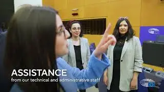 The European Parliament in Strasbourg - your home of debate, discussion and exchange