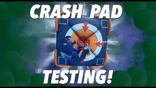 CRASH PAD Testing! -New Item (FORTNITE)