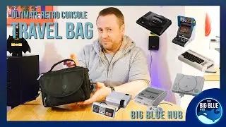 The ULTIMATE Retro Mini Console Travel Bag - Sega Genesis, PlayStation Classic, NES and SNES Mini