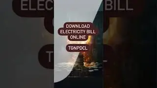 Download electricity bill online in telangana|TGNPDCL