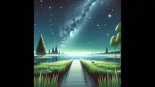 A serene night scene with star-filled sky and the Milky Way visible #chatgpt #prompt #chatgptprompts