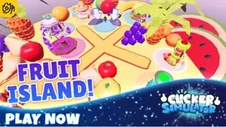 New fruit island in clicker simulator roblox