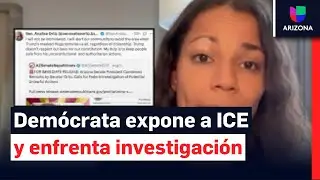 Analise Ortiz, la dem&oacute;crata que podr&iacute;a ser investigada tras compartir en redes actividades de ICE