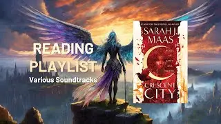 House of Earth and Blood - 1 Hour Fantasy Reading Playlist (Instrumental) - Crescent City Ambience