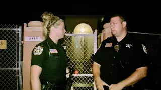 Cops Tv show Palm Beach county Florida. Lost dog call. (2010).