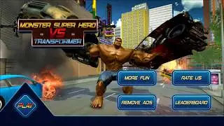 ►Monster Superhero VS Robot Transform Future Battle - Android HD Gameplay