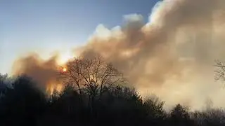 Newmarket Brush Fire March 21 2021