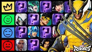 TIERLIST TIME! 📝💭| Marvel Rivals