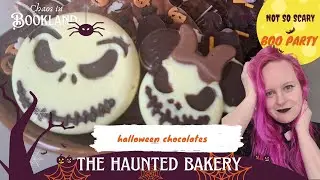 make halloween chocolates with me  haunted bakery episode 2 not so spooky boo party