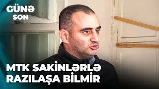 Günə son | MTK yaşayış olan mənzillərin kommunal xətlərini kəsib